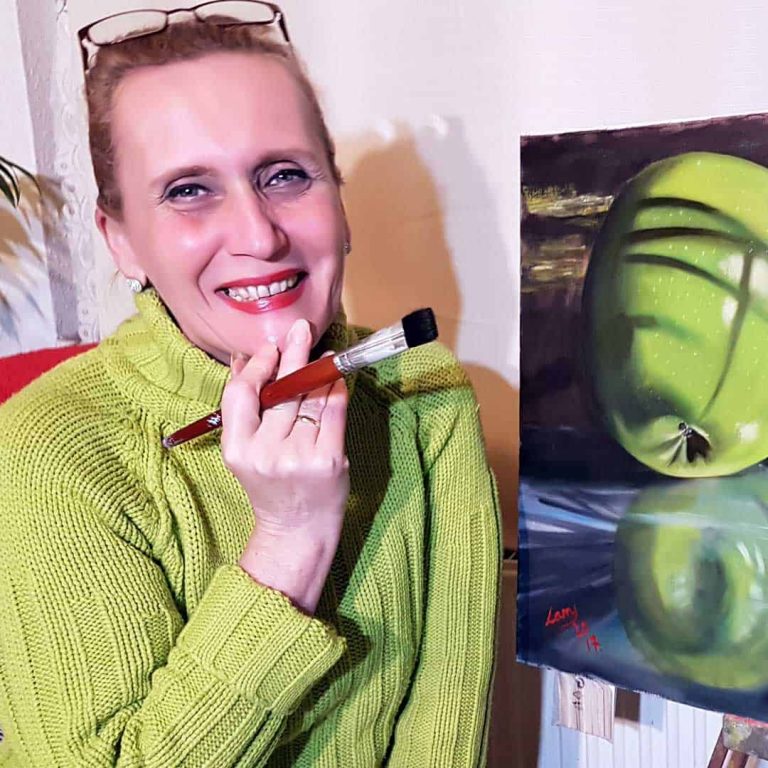 Lami zöld almával