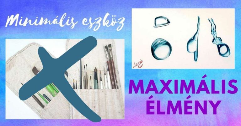 Ingyenes Akvarell eszközhasználat tanfolyam