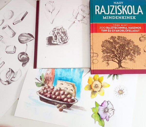 walter foster: nagy rajziskola mindenkinek hogy a rajzolás se legyen mumus:)