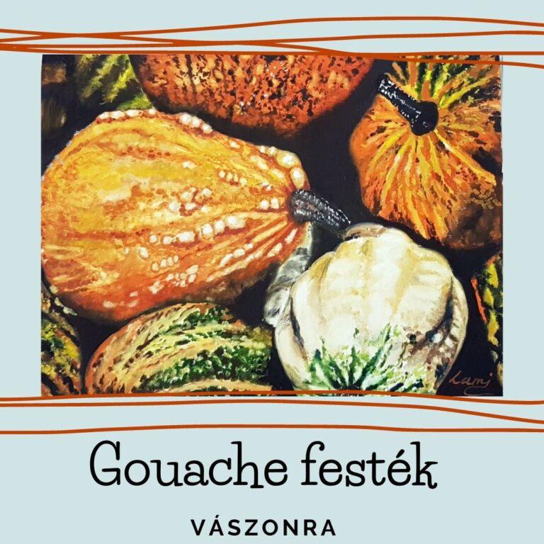 gouache festék