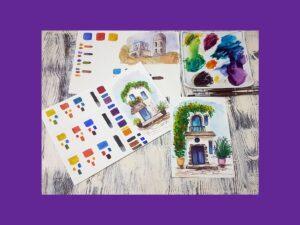 Festés három színnel