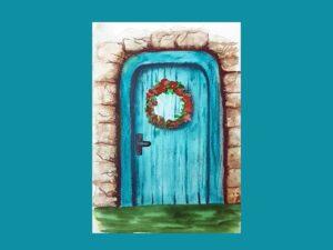 Tavaszi kopogtató ajtón